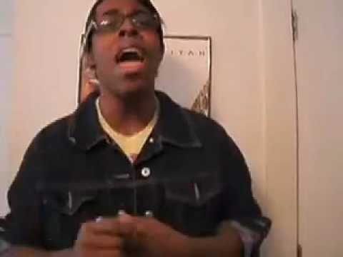 Quatrel'e singing Cold Case Love by Rihanna