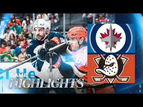 Anaheim Ducks vs. Winnipeg Jets - Game Highlights