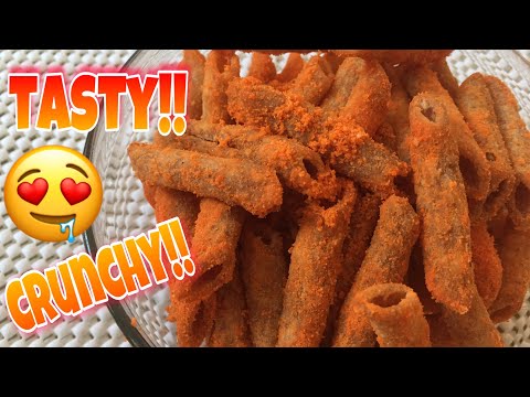 Best Crispy Crunchy Fried Pasta Chips Recipe