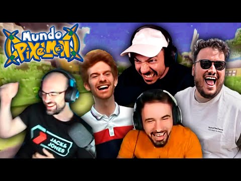 MEJORES MOMENTOS de MUNDO PIXELMON 3 😂 Parte Final