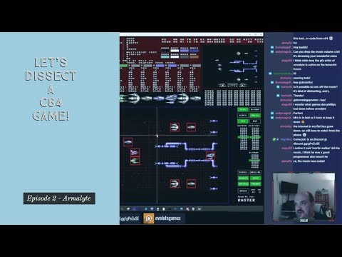 Lets Dissect a Commodore 64 Game! - Episode 2 - Armalyte