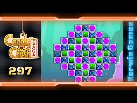 Candy Crush Saga Level 297 - No Boosters (New Version)