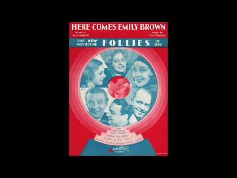 Here Comes Emily Brown - Henry Thies and His Orchestra (1930)