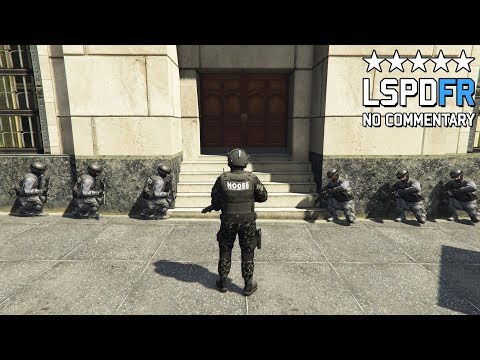 GTA 5 - SWAT NOOSE Patrol - Armed Pacific Bank Heist! (LSPDFR GAMEPLAY)