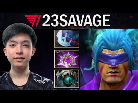 T1.23SAVAGE ANTI-MAGE WITH NULLIFIER-SKADI - DOTA 2 7.30E GAMEPLAY