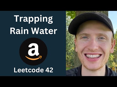 Trapping Rain Water - Leetcode 42 - 2 Pointers (Python)