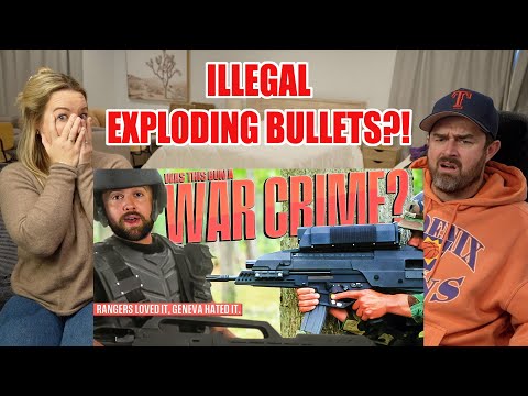 New Zealand Couple React to America's Future Weapon The XM-29 - Basically A War Crime.