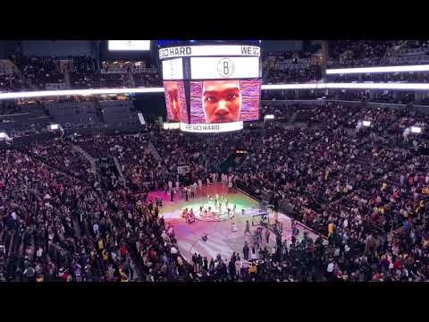 ロサンゼルス・レイカーズVSブルックリン・ネッツ紹介2020 (Los Angeles Lakers VS Brooklyn Nets Intro 2020)