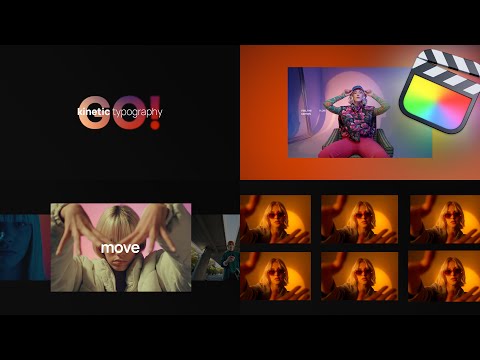 Kinetic Typography Modular Template for Final Cut Pro — MotionVFX