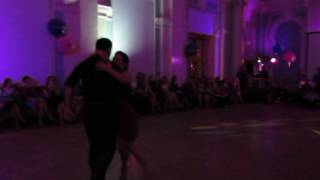 An extract from Dana Frigoli's performance "DOS… lo que se disuelve". Nevskaya milonga 2017. Part 1