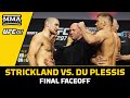 Sean Strickland, Dricus Du Plessis Have Bizarre Final Faceoff | UFC 297 | MMA Fighting