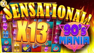 EPIC Big WIN New Online Slot 💥 90’s Mania Megaways 💥 Blueprint Gaming (Casino Supplier)