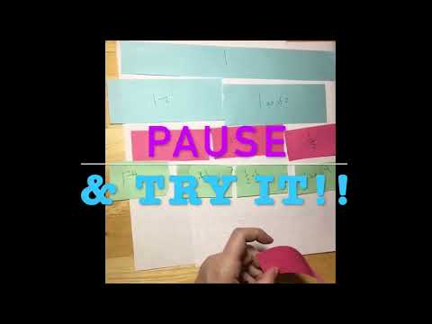 FOUNDATIONS  Fraction Strips