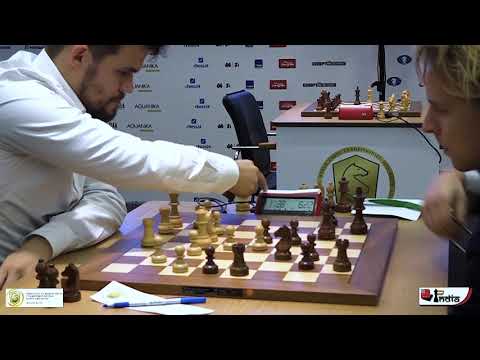 Magnus Carlsen vs Viktor Laznicka | World Rapid 2019 Round 8