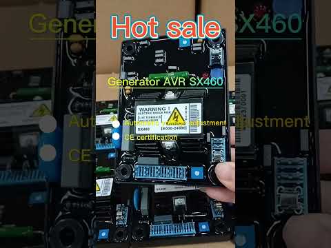 Generator AVR SX460 CONFIGURATION AVR SX460 || مولد AVR SX460.