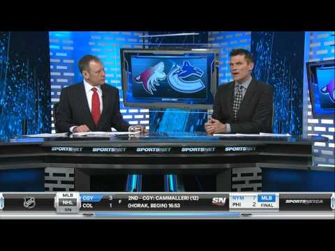 Canucks/Coyotes Post-Game 04/08/13 [HD]