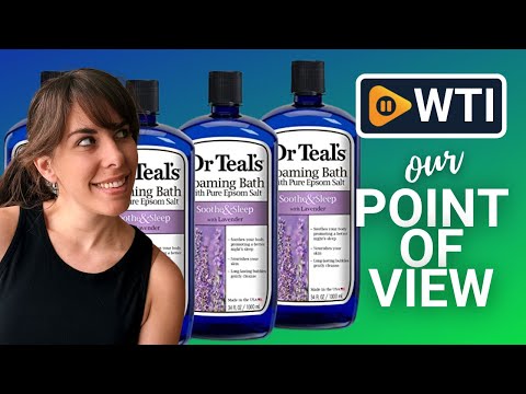 Dr Teal's Foaming Bath Epsom Salt - WTI product video review