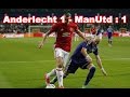 Anderlecht vs Manchester United 1 1   All Goals and Highlights   Europa League