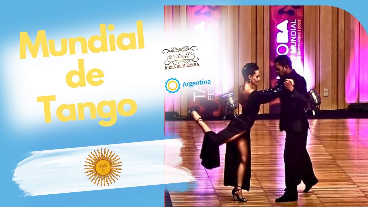 Mundial de tango 2023, tango baile escenario, dia 1, Carlos y Mirella Santos David