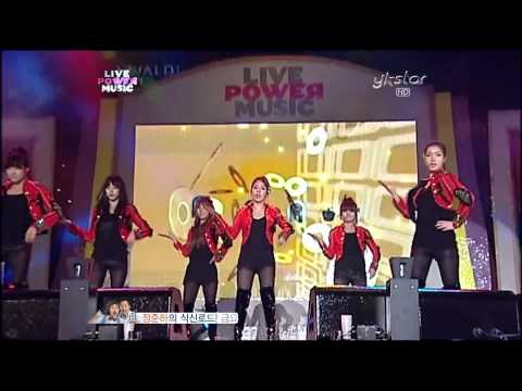 26.12.2010 [Live Power Music] T-ARA: Why Are You Being Like This & Ya Ya Ya