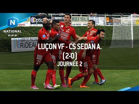 J2 : Luçon VF - CS Sedan Ardennes (2-0), le résumé