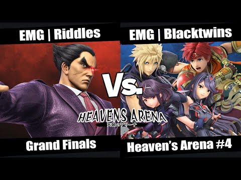 Heaven's Arena #4 Grand Finals - EMG | Riddles (Kazuya) vs EMG | Blacktwins (Aegis, Roy, Cloud)