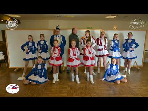 The KVG Ramsloh dance troupe. February 16, 2025