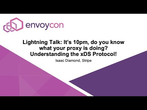 Lightning Talk: It’s 10pm, do you know what your proxy is doing? Understanding... - Isaac Diamond