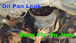 How To Replace Jeep 2.5 Oil Pan Gasket