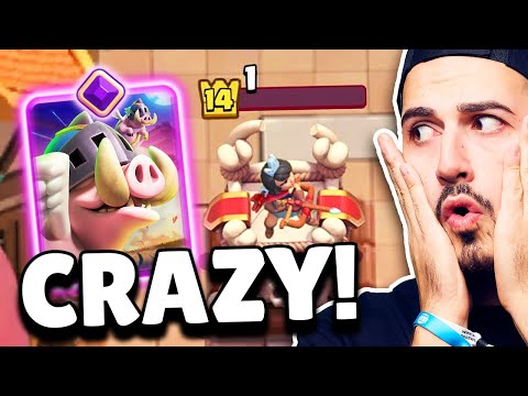 1HP... PROVO il MIGLIOR DECK MAIALI EVO! 🐖 Clash Royale ITA