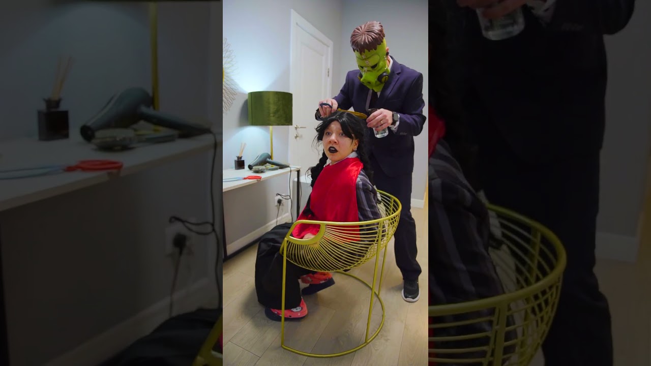 Best friends! Wednesday Addams and Enid! #funny #bestie #wednesday