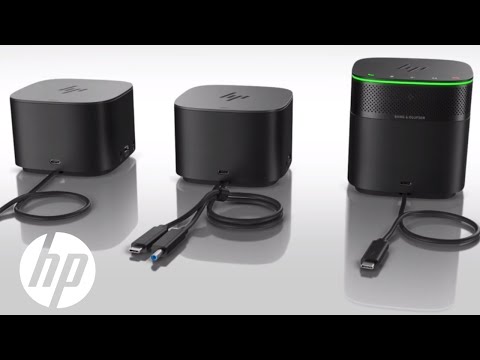 Hewlett Packard (HP) HP TB Dock G2 120W – 3x USB 3.0, 2x USB-C(15W), 1x USB-C Thunderbolt 3, 2x DisplayPort, 1x VGA, 1x RJ-45, 1x combo audio lizdas video