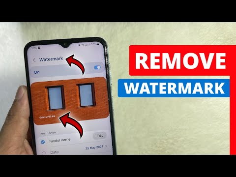 How to Disable Camera Watermark - Full Guide