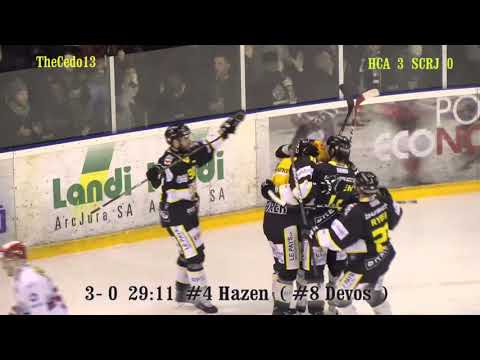 HC Ajoie - SCRJ  ACTE 4  4-1  PLAYOFFS 1/2