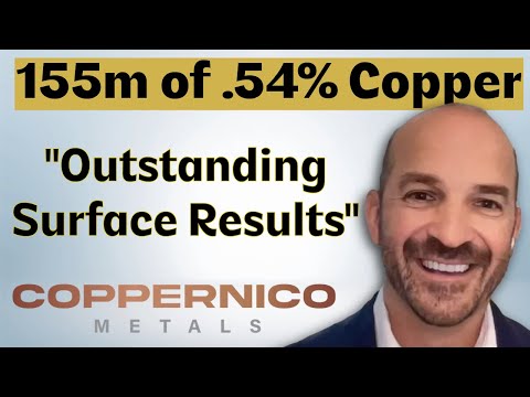 “Outstanding Surface Results”: 155m of .54% Copper at Coppernico Metals Nioc target - CEO Ivan Bebek