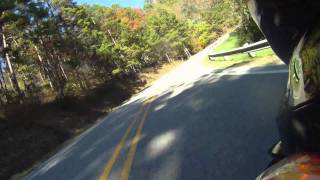 preview picture of video 'Arkansas - Hwy 27 on Motorcycle'