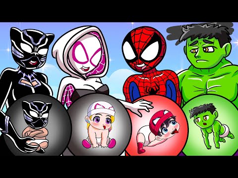 SPIDER-MAN BREWING CUTE PREGNANT & CUTE BABY FACTORY - Marvel's Spidey & Amazing Friends Animation11