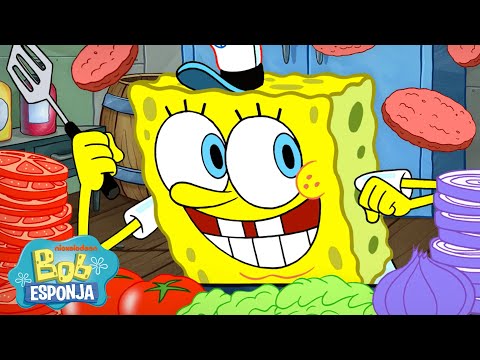 Bob Esponja | SpongeBob mandando MUITO bem na cozinha