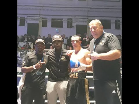 VASILE "BABY KLITSCHKO" NEDELCU PRO BOXING DEBUT @ YORK HALL LONDON WIN ON POINTS