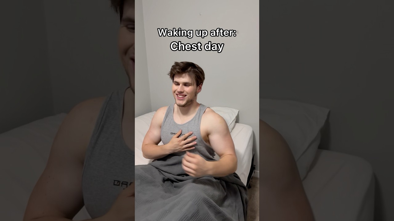 Waking up after leg day