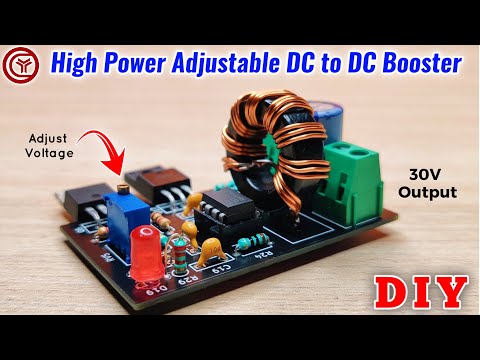 how to make DC to DC Boost Converter circuit with constant output