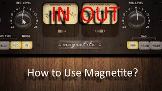 Video thumbnail for How to use Magnetite Tape Saturation by Black Rooster Audio by Andrei Martinez Agras