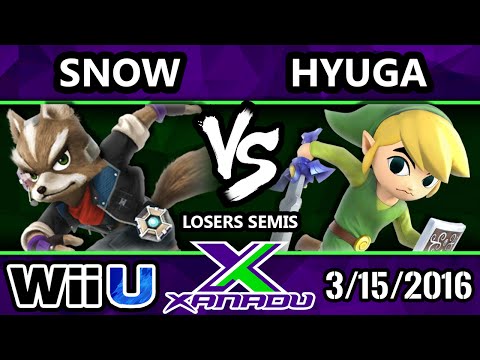 S@X 141 - INC | Snow (Fox) Vs. HE SF | Hyuga (Toon Link) SSB4 Losers Semis - Smash Wii U - Smash 4