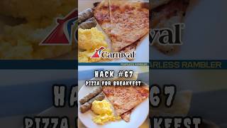 Breakfast of Champions: Cruise Ship Pizza | Carnival Panorama
