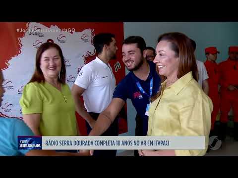 Rádio Serra Dourada celebra 18 anos de história em Itapaci
