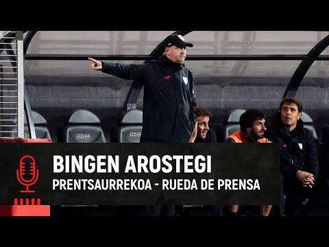 Imagen de portada del video 🎙️ Bingen Arostegi I post Bilbao Athletic 0-0 Nàstic Tarragona l Primera RFEF 2022-23 – 11. J