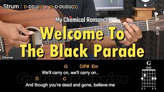 Welcome to the Black Parade - My Chemical Romance | EASY Guitar Tutorial Chords - Guitar Lessons