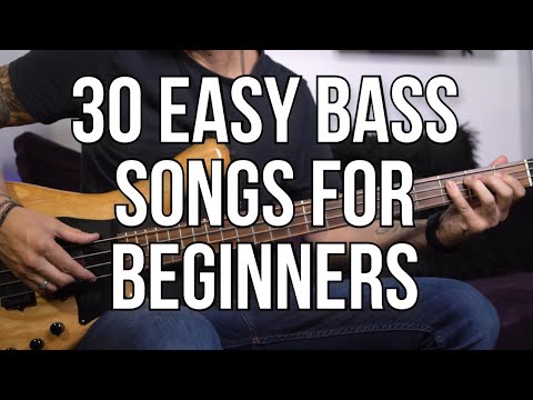 30 Easy Bass Songs for Beginners