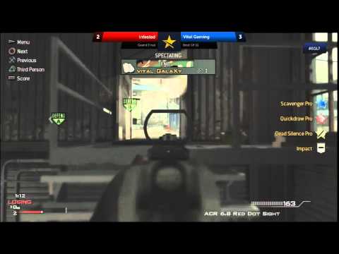 EGL7 : Call of Duty MW3 (PS3) : Team Infested vs Vital Gaming : Grand Final - Map 1