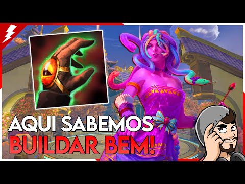 MEDUSA, AQUI SABEMOS BUILDAR BEM! - ⚡ Smite BR Ranked Duel